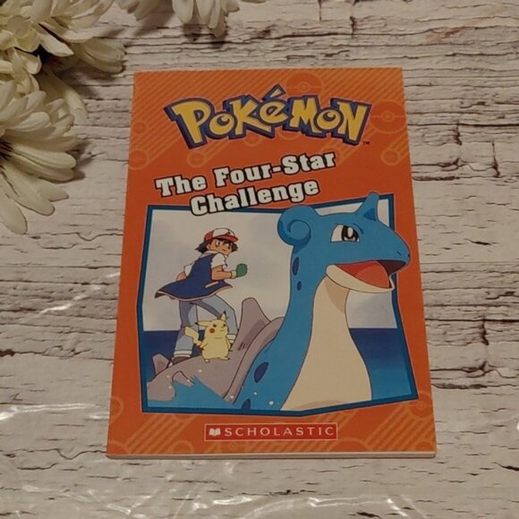 Pokémon The Four-Star Challenge Book - Picture 1 of 3